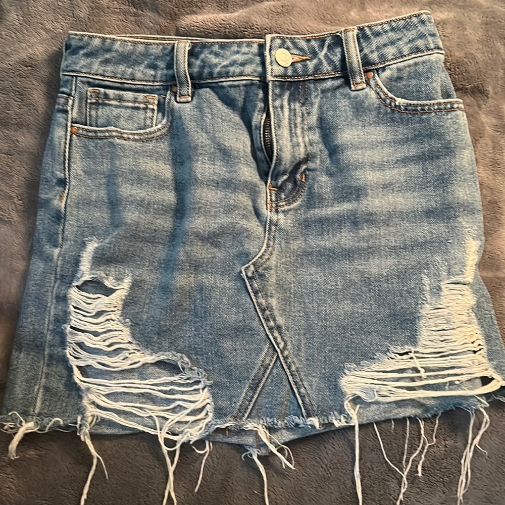 Pacsun jean skirt